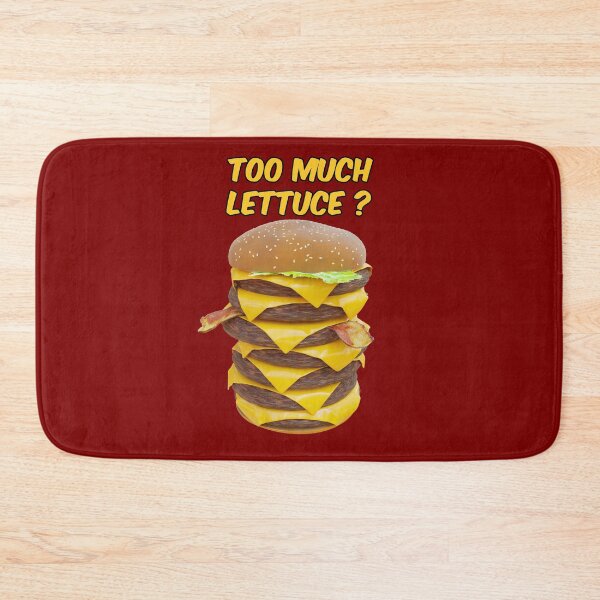 Item preview, Too much Lettuce on my large Hamburger designed and sold by bradm50.