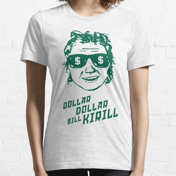 Womens Funny Minnesota Hockey Dollar Dollar Bill Kirill V-Neck T-Shirt