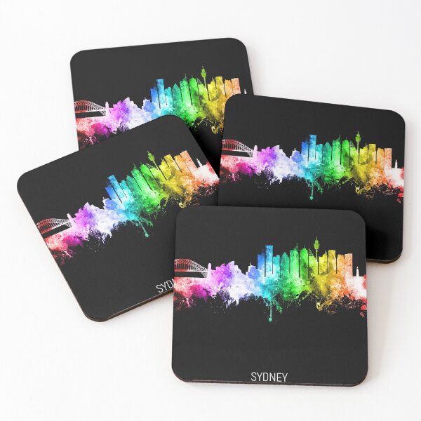 Item preview, Sydney Australia Skyline designed and sold by ArtPrints.