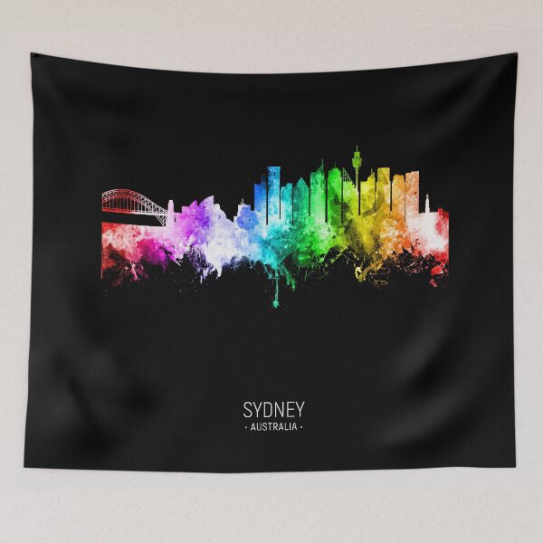 Item preview, Sydney Australia Skyline designed and sold by ArtPrints.