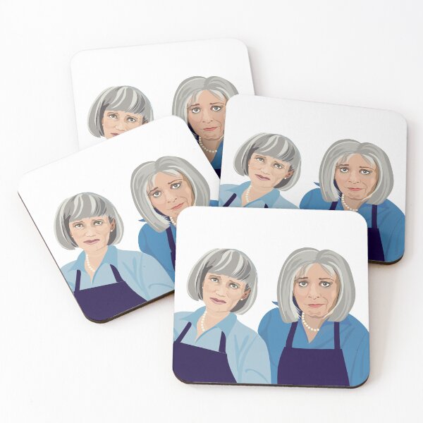 Item preview, Prue and Trude, Kath and Kim designed and sold by wheatbeltdesign.