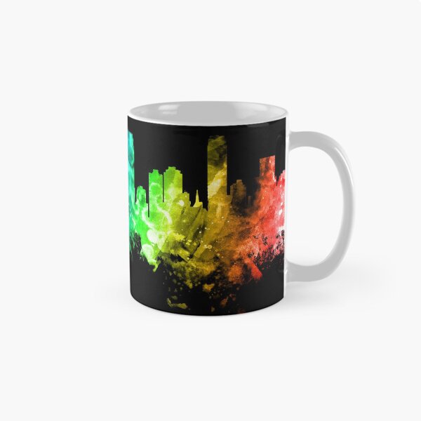 Artikelvorschau, Jersey City New Jersey Skyline entworfen und verkauft von ArtPrints.