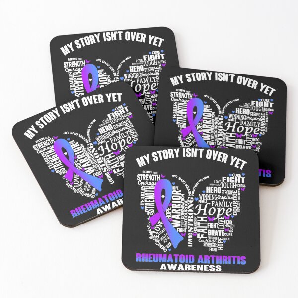 Item preview, My Story Isn't Over Yet Rheumatoid Arthritis Awareness designed and sold by RidnerStore.
