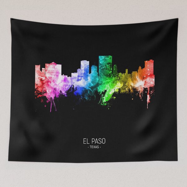 Item preview, El Paso Texas Skyline designed and sold by ArtPrints.