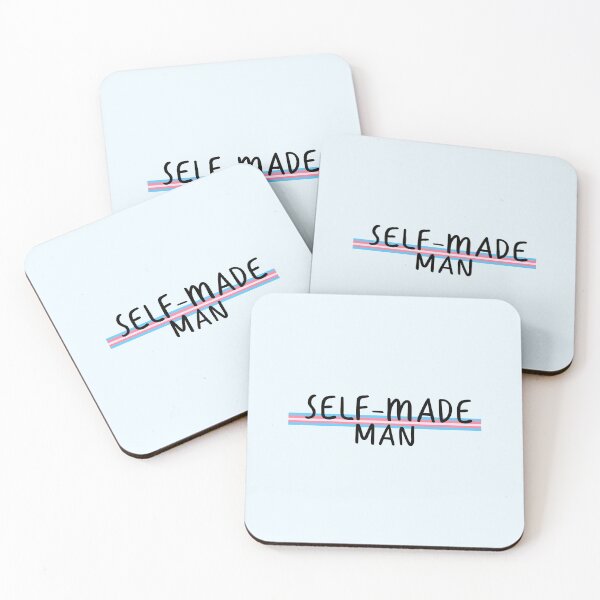 Item preview, "Self Made Man" Trans ftm pride  designed and sold by ForTheFrogWar.