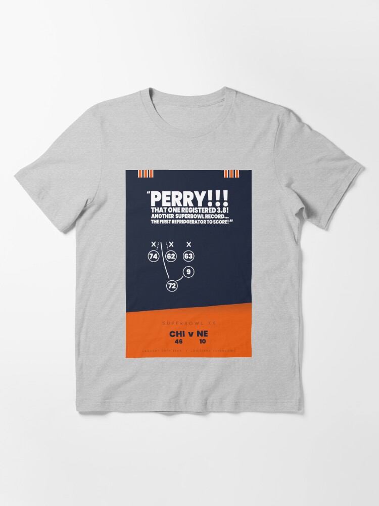 The Fridge William Perry Playbook Art' Essential T-Shirt for Sale by  BearCreative