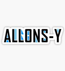 Allons-y Sticker