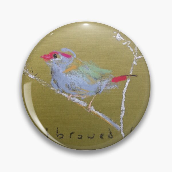Item preview, RED BROWED FINCH designed and sold by ebuoy.