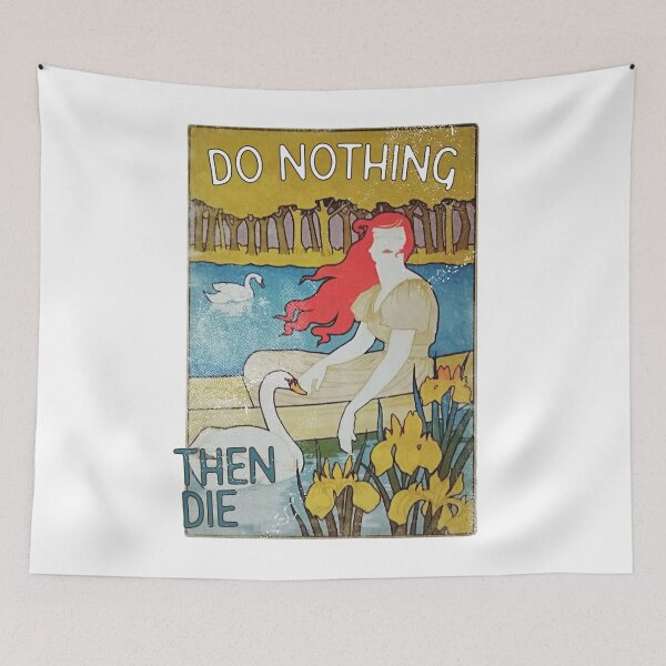 Item preview, Do Nothing Then Die Busy Doing Nothing Retro designed and sold by kolbasound.