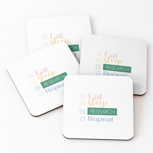 Item preview, Eat Sleep Research Repeat designed and sold by THEE24.