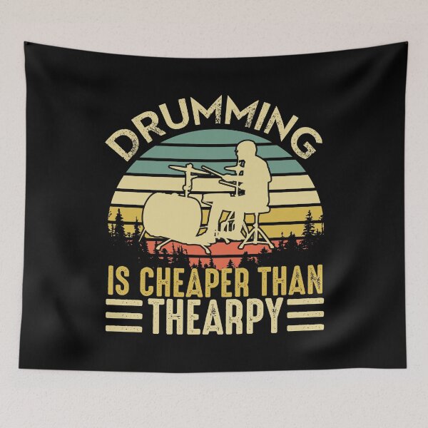 Item preview, Drumming cheaper than therapy designed and sold by PrintPress.
