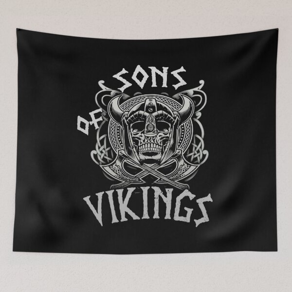 Item preview, Vikings Old Norse Warrior Kings of The North Scandinavian Mythology designed and sold by TopTeeShop.