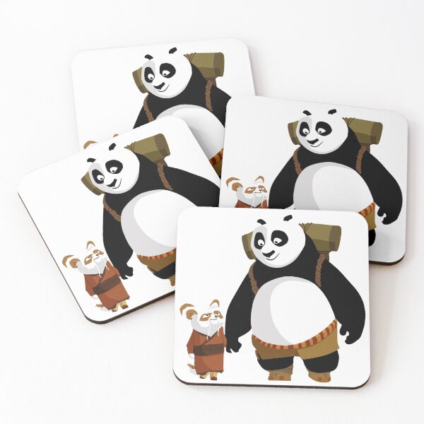 Item preview, Po and Master Shifu designed and sold by Shafiya Ariff.