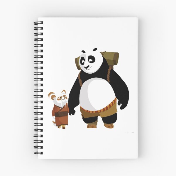 Item preview, Po and Master Shifu designed and sold by Shafiya Ariff.