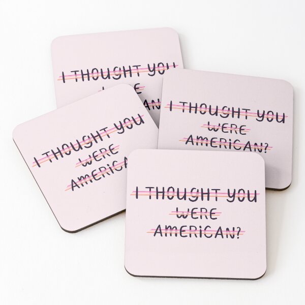 Item preview, "I Thought You Were American?" Lesbian Pride  designed and sold by ForTheFrogWar.