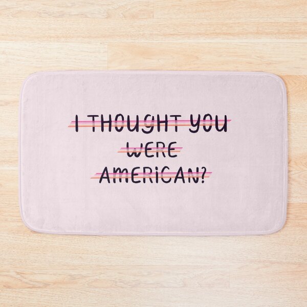 Item preview, "I Thought You Were American?" Lesbian Pride  designed and sold by ForTheFrogWar.