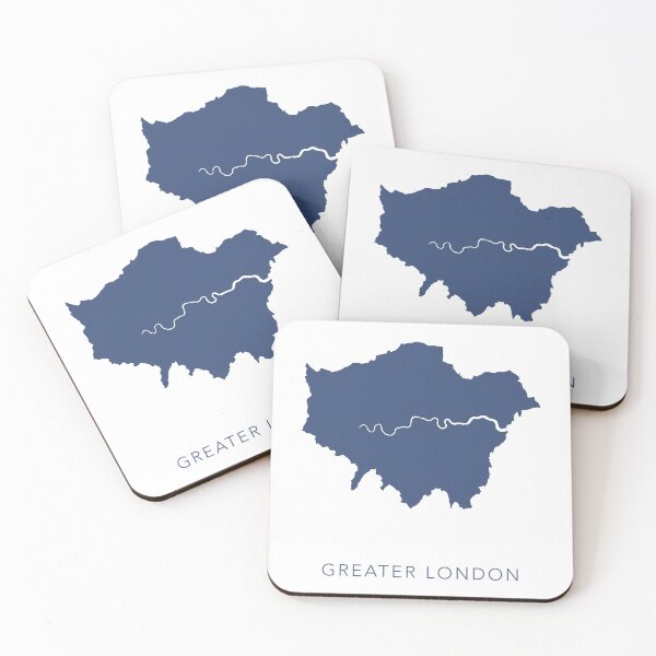 Item preview, Map of Greater London UK designed and sold by By-Danni-Marie.