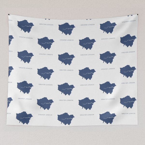 Item preview, Map of Greater London UK designed and sold by By-Danni-Marie.