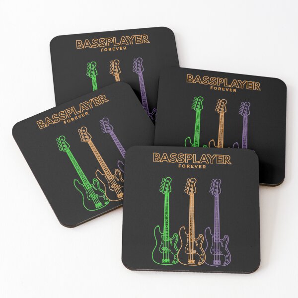 Item preview, Bassplayer Forever P-style Bass Guitar Outline designed and sold by nightsworthy.
