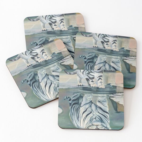 Item preview, Cat vs Tiger Painting designed and sold by The Anime Corner.