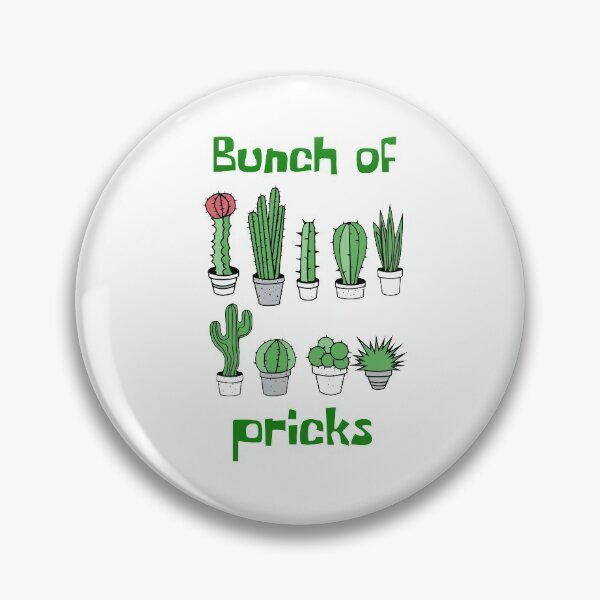 Item preview, Bunch of pricks - Gardening pun, Herb Pun for Nature lovers and antisocial people designed and sold by Aziro-designs.