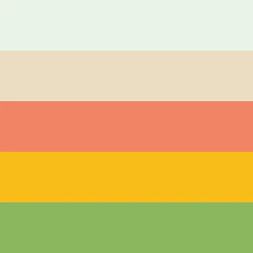 Artwork thumbnail, Spring Colors Strip Pattern by venella