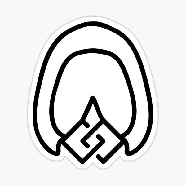 Equine Unity Black Sticker
