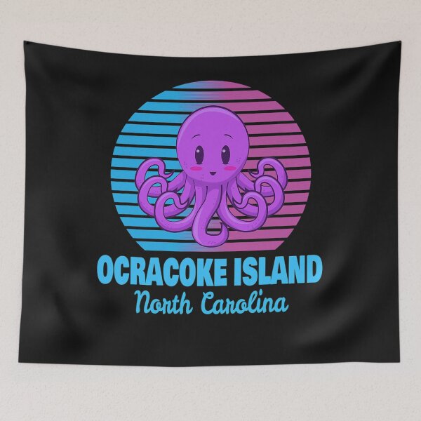 Item preview, Ocracoke Island Vacation Cute Octopus Gift designed and sold by ANABARRIOS.