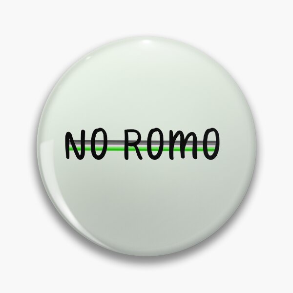 Item preview, "No Romo" Aromantic Pride Design  designed and sold by ForTheFrogWar.