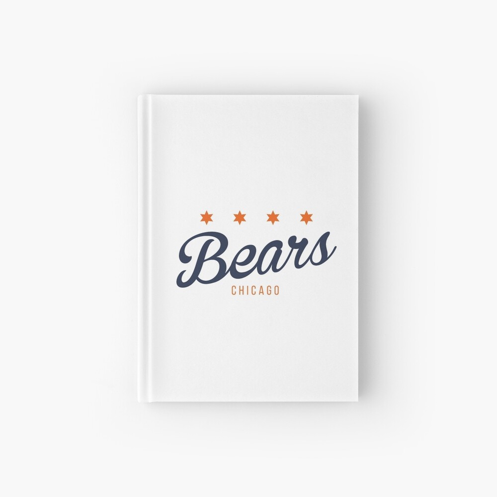 Chicago Bears Inspired GSH Stripes Spiral Notebook for Sale by  BearCreative