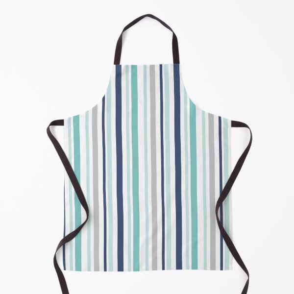 Item preview, Blue stripes designed and sold by swans-swatches.