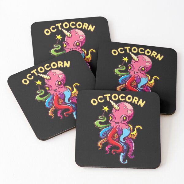 Item preview, Octocorn Octopus Unicorn Cute Magical Devil Fish designed and sold by ANABARRIOS.