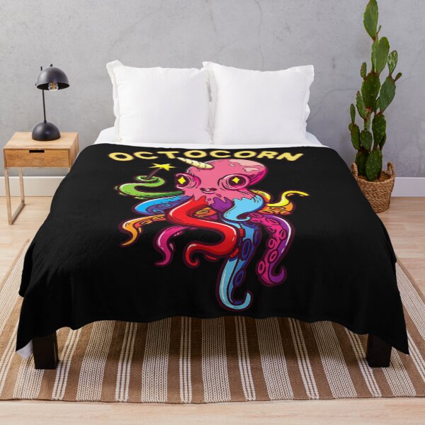 Item preview, Octocorn Octopus Unicorn Cute Magical Devil Fish designed and sold by ANABARRIOS.
