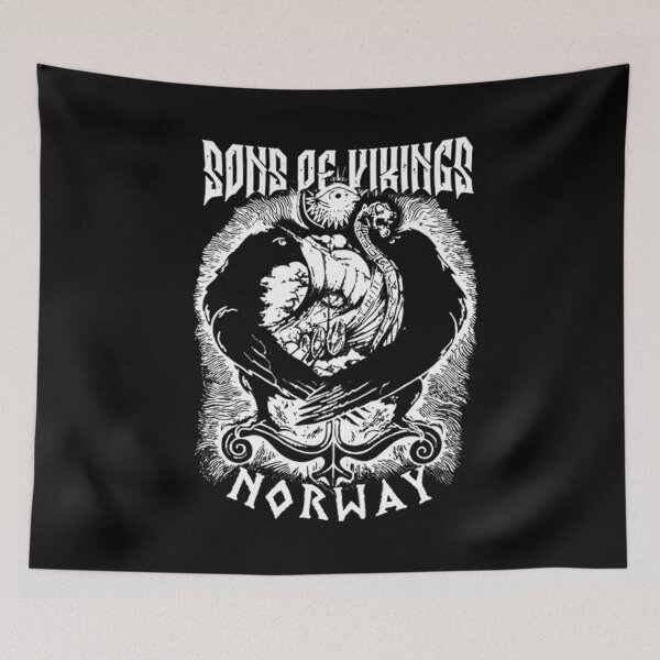 Item preview, Vikings Old Norse Warrior Kings of The North Scandinavian Mythology designed and sold by TopTeeShop.