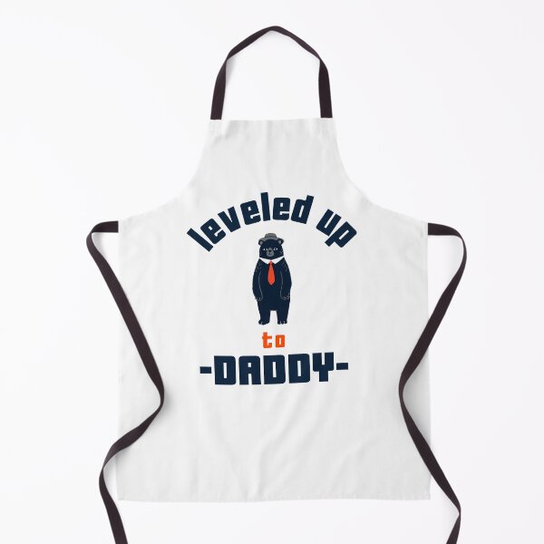 Item preview, Leveled up to daddy, print for father to be designed and sold by printhappy.