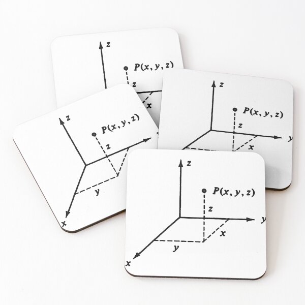 Item preview, cartesian coordinates, math, physics and science designed and sold by NoetherSym.