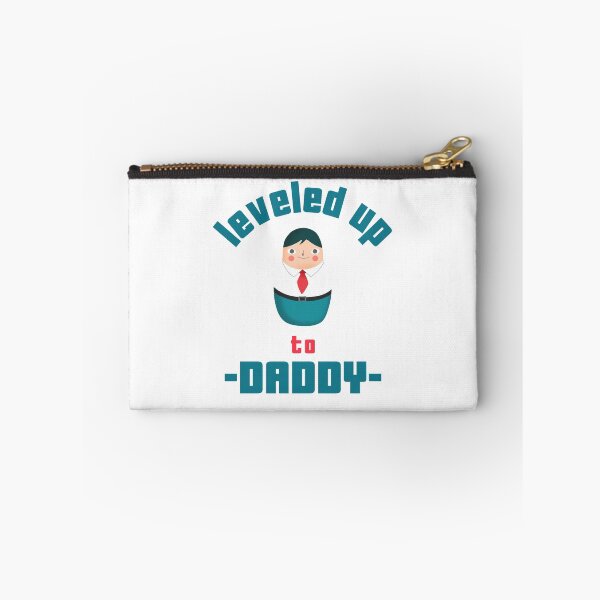 Item preview, Father to be, leveled up to daddy designed and sold by printhappy.