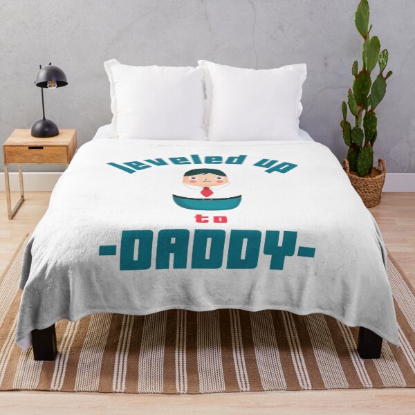 Item preview, Father to be, leveled up to daddy designed and sold by printhappy.