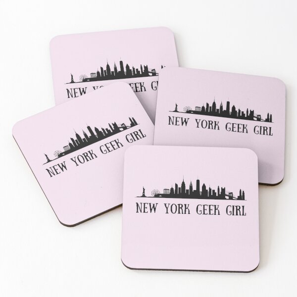 Item preview, New York Geek Girl USA | GEEKS WE LOVE  designed and sold by Le Plus Three.