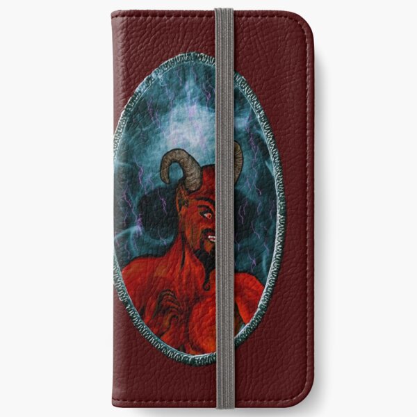 Devil's mirror iPhone Wallet