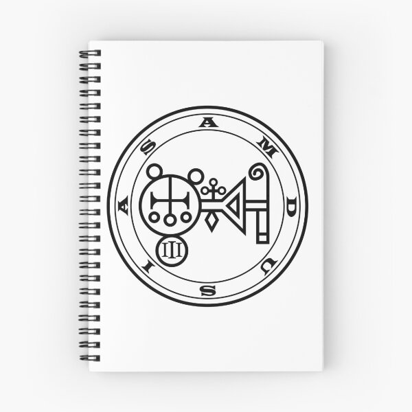 Item preview, Amdusias demon goetia black Sigil occult Magick Seal designed and sold by InfernalDesignZ.