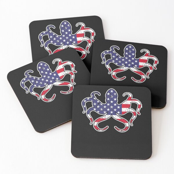 Item preview, Octopus 4th Of July USA Flag America Patriotic USA Matching designed and sold by ANABARRIOS.