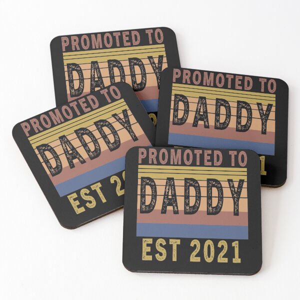 Item preview, Promoted to Daddy 2021 Vintage Dad Gift Fathers Day Quote  designed and sold by Sarah38.