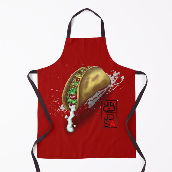 Aperçu de l'œuvre Tex-mex Taco - Rouge créée et vendue par d5-OnlineStore.
