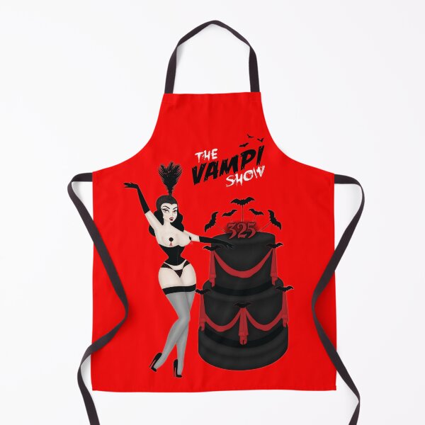 Item preview, Vampi Birthday - The Vampi Show Black & White Logo designed and sold by TheVampiShow.