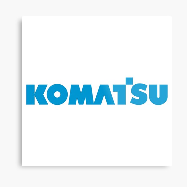 Komatsu Metal Print