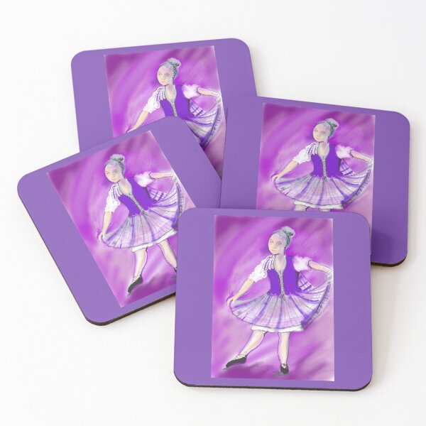 Item preview, Highland dancer, purple flora outfit, dress, designed and sold by Izzy83.