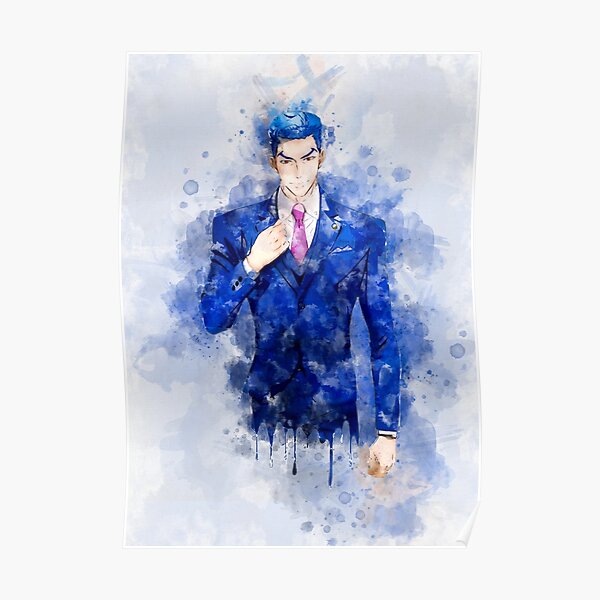 SK8 the Infinity - Adam *watercolor* Poster