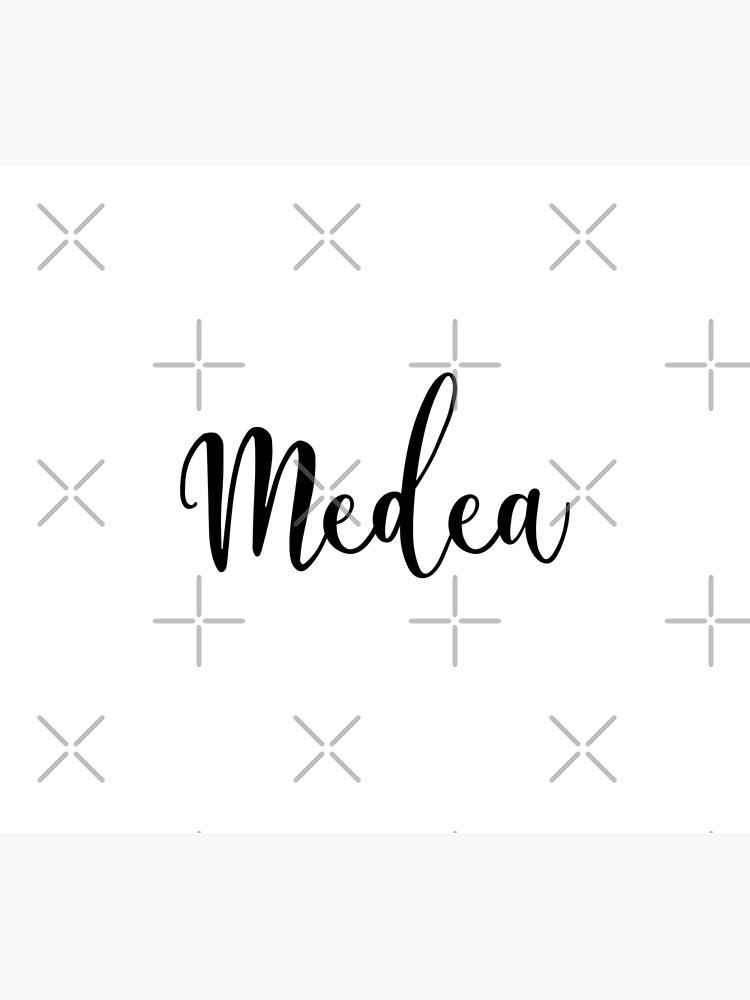 Disover Medea Simple Custom Name Premium Matte Vertical Poster
