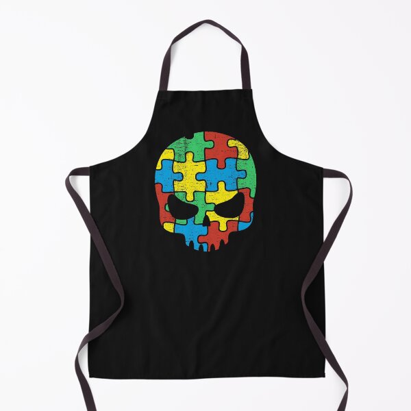 Item preview, Autism skull colourful pieces for autism mom dad Autism Awareness Gifts designed and sold by alenaz.